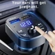 Автомобильный FM модулятор с Bluetooth CAR X8, с функцией адаптера для зарядки, Led экран, Черный - изображение 3