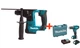Аккумуляторный перфоратор Makita HR140DZ + акк шуруповерт HP333DWYE + 2 акб 12 V 1.5 Ah + з/у + кейс - изображение 1