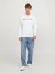Худи мужское Jack & Jones 12137054-13 M Белое (5714498820624) - изображение 3