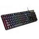 Набор для геймеров игровая мембранная клавиатура с мышкой с RGB LED подсветкой KR-6300 USB - изображение 5