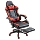Кресло игровое GAMING CHAIR OC-810 с подставкой для ног, цвет черный/красный - изображение 3