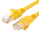 Патч корд Ugreen мережевий кабель Cat 5e круглий UTP Lan Cable 5 м Yellow (NW103) - зображення 1