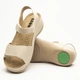 Сандалі жіночі шкіряні Leon Beti 935, розмір 41, beige - изображение 3