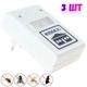 Комплект отпугиватель мышей электромагнитный Pest Repeller Riddex 3 шт., отпугиватель грызунов (3000059-TOP-3) - изображение 2