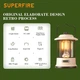 Ліхтар кемпінговий акумуляторний SuperFire T35 220 Lumen IP44 (T35-SF) - зображення 6