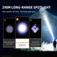 Фонарь ручной аккумуляторный SuperFire L16-T 900 Lumen IP43 (L16-T-SF) - изображение 2