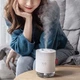 Увлажнитель воздуха Elite H2O Snow Mountain Humidifier ультразвуковой с подсветкой 500 мл Белый - изображение 6