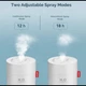 Увлажнитель воздуха Elite H2O Snow Mountain Humidifier ультразвуковой с подсветкой 500 мл Белый - изображение 7