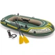 Лодка Intex 68347 Seahawk 2 Set надувная пвх с веслами и насосом, двухместная - изображение 1