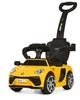 Детский электромобиль каталка-толокар с родительской ручкой Bambi Racer 6V5Ah M 3591L-6 Yellow (M 3591L) - изображение 1