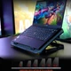 Охлаждающая Подставка для Ноутбука MeeTion CoolingPad CP3030 c RBG Подсветкой, Регулировкой высоты |9-15.6"| - изображение 12