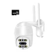 Уличная камера видеонаблюдения с двумя объективами WIFI Smart S26CF-PTZ 2Mп, APP Carecampro, ночная съёмка, интерком, 8х Zoom + Карта памяти 64Гб - изображение 3