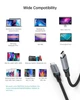 Кабель Choetech USB Type-C - USB Type-C 1.8 м в оплетке Черный (XCC-1002) - изображение 4