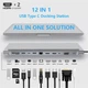 Док-станция 12в1 100W Working Station для Lenovo/Dell/HP/Xiaomi/Asus - изображение 3