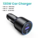 Автомобильное зарядное устройство Ugreen 130W - изображение 6