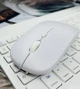 Беспроводной комплект Primo NB01 Bluetooth клавиатура и мышка - White - изображение 7