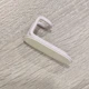 Металевий гачок у ванну або передпокій Unkan MT2101 1шт Пудровий - зображення 8