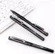 Упаковка гелевих ручок Baoke Vogue 0.5 мм Чорна 12 шт (PC880D/F-black) - зображення 5