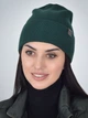 Шапка женская Malisa Итака ML3535 56-58 Зеленая - изображение 2