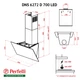 Вытяжка декоративная наклонная Perfelli DNS 6272 D 700 BL LED - изображение 9