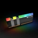 Модуль памяти для компьютера DDR4 16GB (2x8GB) 3200 MHz Toughram Black RGB ThermalTake (R009D408GX2-3200C16A) - изображение 6