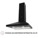 Вытяжка купольная Perfelli K 5202 BL 700 LED - изображение 2