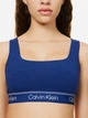 Бюстгальтер без косточек хлопковый Calvin Klein Underwear 212305815 L Синий (1159789823) - изображение 8