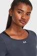 Жіночий лонгслів UA Train Seamless LS Under Armour S 1379150-044 - зображення 4