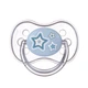 Пустушка силіконова симетрична 6-18м NEWBORN BABY блакитна Canpol babies 22/581_blu - изображение 1