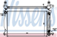 Радіатор AI A 4/S 4(00-)2.5 TDi(+)[OE 8E0.121.251 Q] Nissens (60303A) - зображення 1