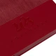 Щоденник А5 Leo Planner недатований "Velvet" бордовий - зображення 2