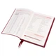 Щоденник А5 Leo Planner недатований "Velvet" бордовий - зображення 5