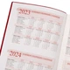 Щоденник А5 Leo Planner недатований "Velvet" бордовий - зображення 10