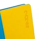 Еженедельник 10х15см Leo Planner датированный 2024 Tiffany желто голубой 128 стр 252465 - изображение 4