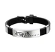 Силіконовий браслет Primo Zodiac - Pisces (Риби) - Black - зображення 1