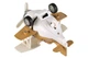 Детский металлический инерционный самолетик Same Toy Aircraft со светом и музыкой Коричневый (SY8015Ut-3) - изображение 4