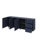 Тридверний комод для вітальні Colours Lenart 200x84x41 (CS03) 144590 - зображення 3