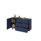 Комод однодверний для вітальні Colours Lenart 138x84x41 (CS04) 144595 - зображення 4