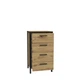 Сучасний комод для вітальні Kirikus Forte 50,5x89,5x40,2 (KUSK214) 147928 - зображення 3