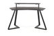 Современный письменный стол с полкой для офиса или кабинета Forks Halmar 130x88,5x79 (V-PL-FORKS-BIURKO) 145396 - изображение 3