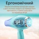 Профессиональный фен для волос с 2 концентраторами, 2 скорости и 3 режима роботы VGR V-452 2400Вт Azure - изображение 5