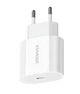 Быстрая зарядка для iPhone Комплект кабель Type-C Lightning Блок USB-C Essager питание 20W White - изображение 2