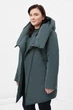Подовжений жіночий пуховик Finn Flare FWB160135-530 Plus Size зелений 3XL - зображення 3