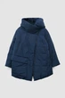 Подовжений жіночий пуховик Finn Flare FWB160135-101 Plus Size синій 4XL - зображення 8
