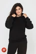 Утеплене худі KAMALA чорне 5XL (3041399) - зображення 1