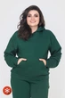 Утеплене худі KAMALA зелене 2XL (3041409) - зображення 1