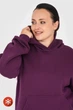 Утеплене Garne худи KAMALA 4XL Фіолетовий (3041407) - зображення 5