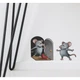 Настенная 3D наклейка UKC для гостиной/спальни, объёмный эффект 5RW937 - изображение 1