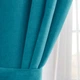 Стильна римська занавіска зі шторою для балкону Adagio Windows Decor бірюзова, штори для кухні у розмірах 1,5х2,7м - штора, 1,5х1,4м - занавіска - изображение 3