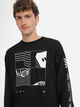 Longsleeve męski Vans VN0007V1-BLK1 M Czarny (196571448294) - obraz 4